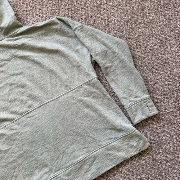 Carhartt Hoodie Womens XL Green Relaxed Fit Sweatshirt Casual Workwear Light - Picture 7 of 10